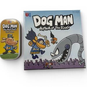 Dog Man Board Game and Card Game Set